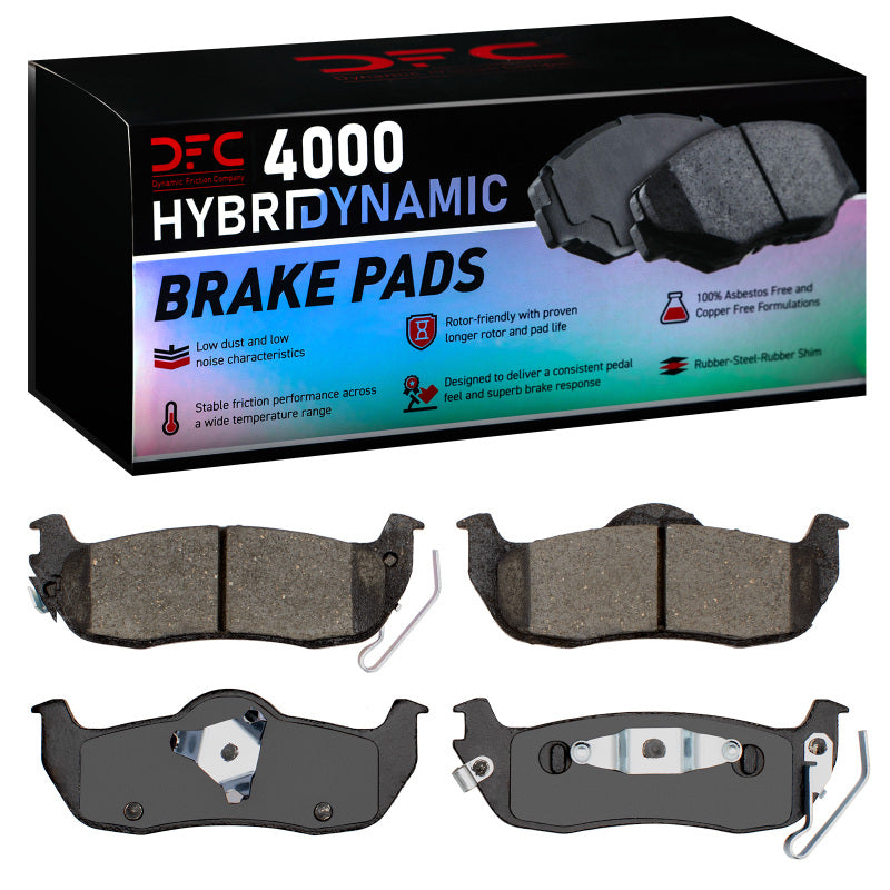DFC 04-15 Nissan Titan Rear 4000 Hybridynamic Brake Pads