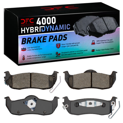 DFC 04-15 Nissan Titan Rear 4000 Hybridynamic Brake Pads