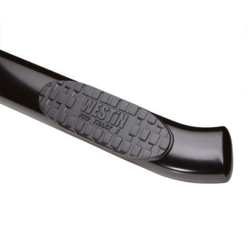 Westin 2009-2018 Ram/Dodge 1500 Quad Cab (6.5 ft Bed) PRO TRAXX 5 WTW Oval Nerf Step Bars - Black