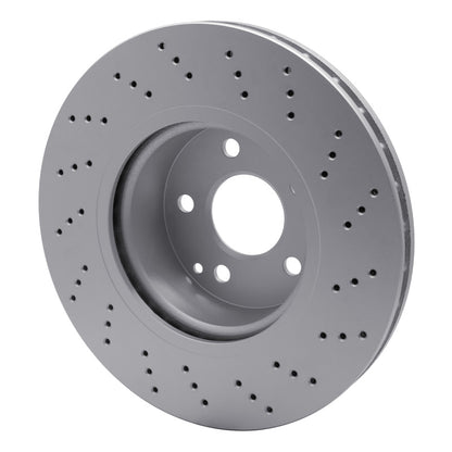 DFC 02-06 Mercedes-Benz CL500 Front Drilled GeoSPEC Coated Rotor