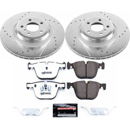 PowerStop Power Stop 11-15 BMW 750i Rear Z26 Street Warrior Brake Kit