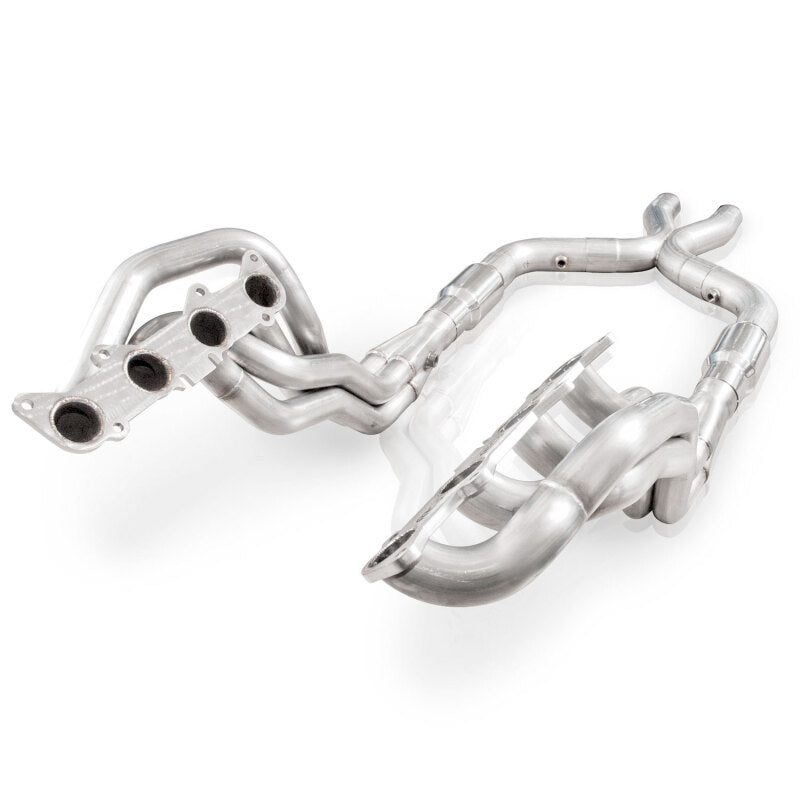 Stainless Works Stainless Power 2011-14 Mustang GT Headers 1-7/8in Primaries High-Flow Cats 3in X-Pipe
