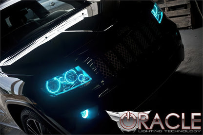ORACLE Lighting Oracle Jeep Grand Cherokee 11-13 Halo Kit - ColorSHIFT w/o Controller