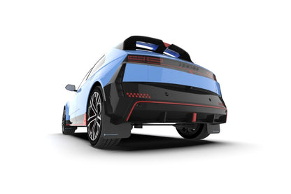 Rally Armor 25-26 Hyundai Ioniq 5 N Black Mud Flap w/Red Logo