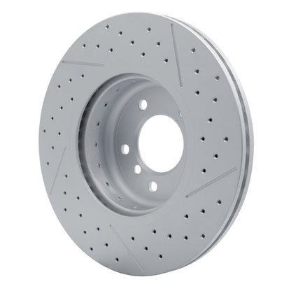 DFC 13-13 BMW 135IS Front Drilled and Slotted Hi-Carbon Alloy Geomet Coated Rotor