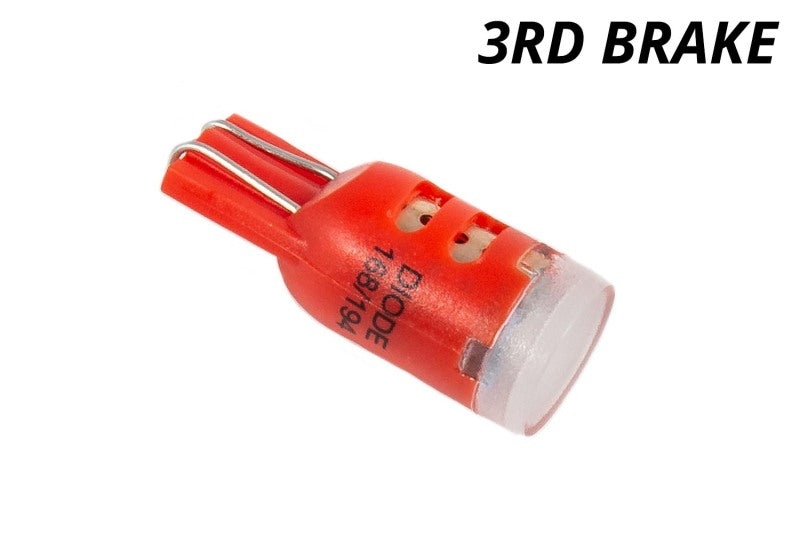 Diode Dynamics 194 LED Bulb HP5 - Red (five)