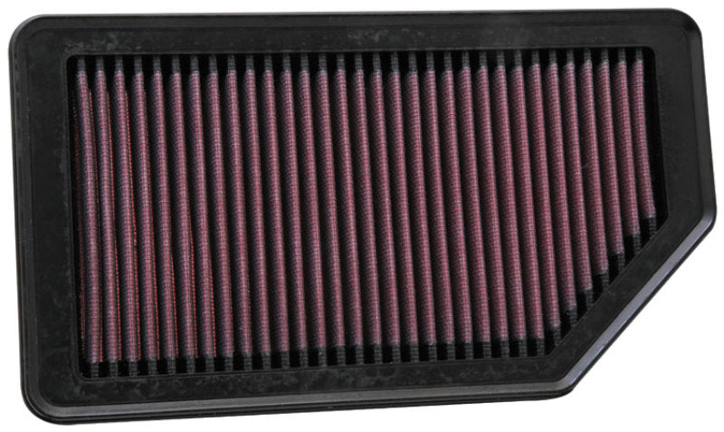 K&N Engineering K&N Replacement Air Filter 10.625in O/S Length x 5.75in O/S Width x 1in Height