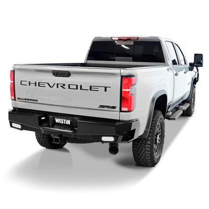Westin 19-20 Chevy Silverado 1500 HDX Bandit Rear Bumper - Black