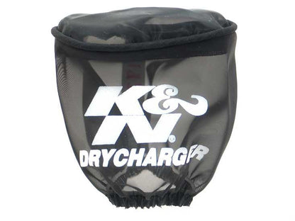 K&N Engineering K&N Drycharger Air Filter Wrap - Oval Straight - Black