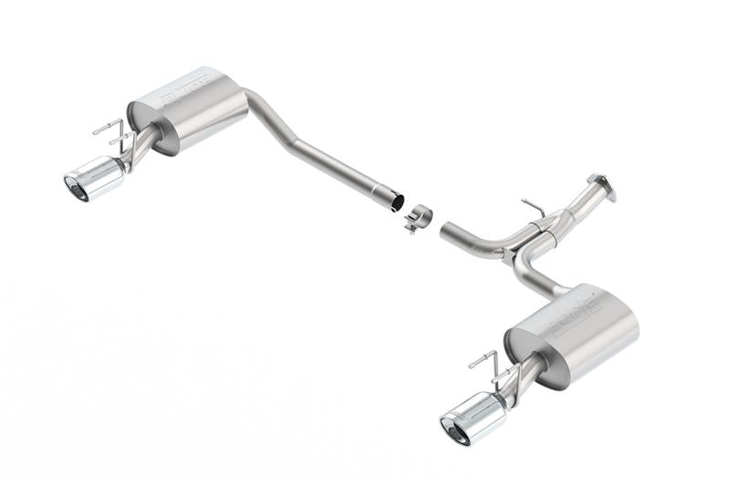 Borla 13-15 Honda Accord Coupe 3.5L FWD SS Rear Section Single Split Rear Exit Touring Exhaust