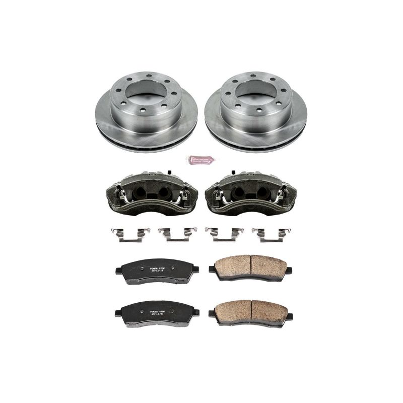 PowerStop Power Stop 00-04 Ford F-350 Super Duty Rear Autospecialty Kit w/Cals