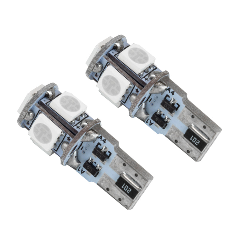ORACLE Lighting Oracle T10 5 LED 3 Chip SMD Bulbs (Pair) - Green