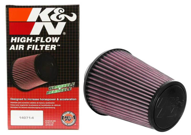 K&N Engineering K&N Universal Tapered Filter 3in Flange ID x 6in Base OD x 4in Top OD x 6.75in Height