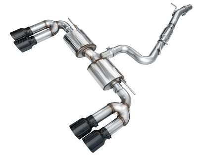 AWE Tuning 22-24 Audi 8Y S3 Touring Edition Exhaust - Diamond Black Tips