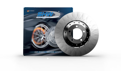 SHW Performance SHW 19-20 Ford Mustang Shelby GT350 (From 2/4/2019) Right Front Smooth LW Brake Rotor (KR3Z1125D)