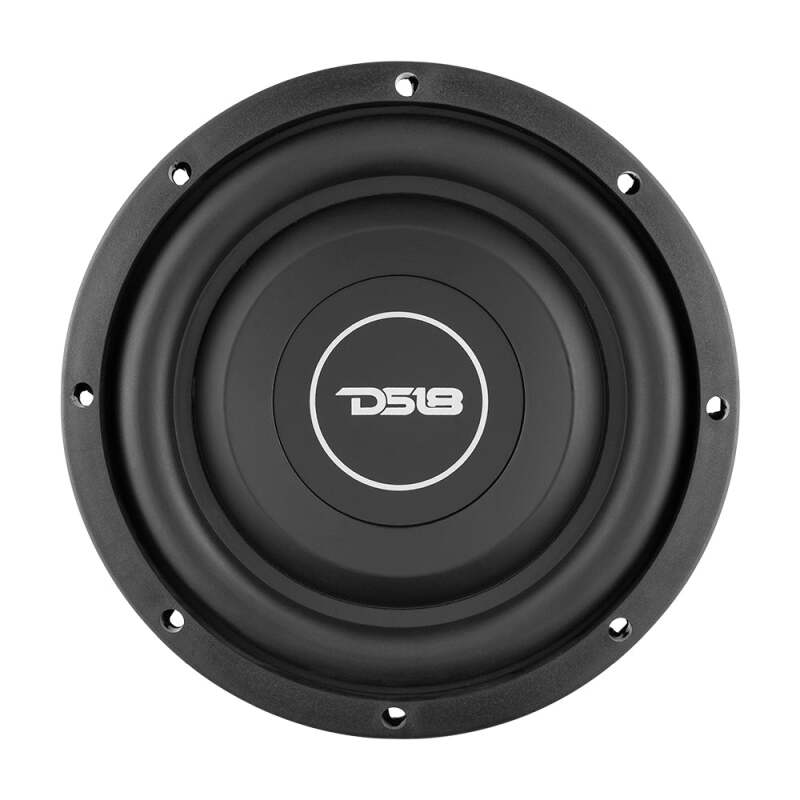 DS18 8in 150 Watts RMS 4 ohm DVC Shallow Mount Subwoofer