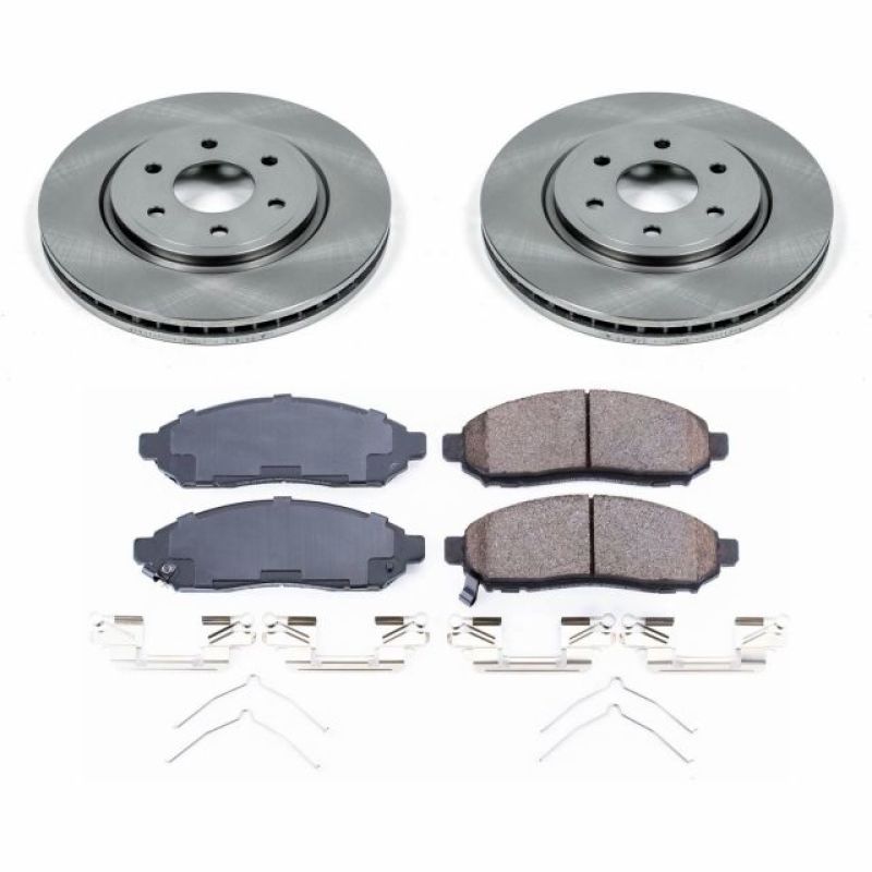 PowerStop Power Stop 2019 Nissan Frontier Front Autospecialty Brake Kit