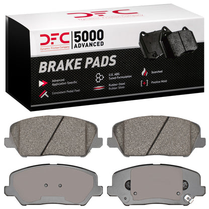 DFC 14-18 Hyundai Veloster Front 5000 Advanced Ceramic Brake Pads