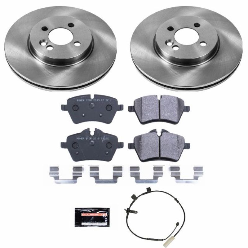 PowerStop Power Stop 11-16 Mini Cooper Front Track Day Brake Kit