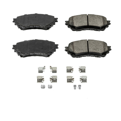 PowerStop Power Stop 14-19 Mazda 6 Front Z17 Evolution Ceramic Brake Pads w/Hardware