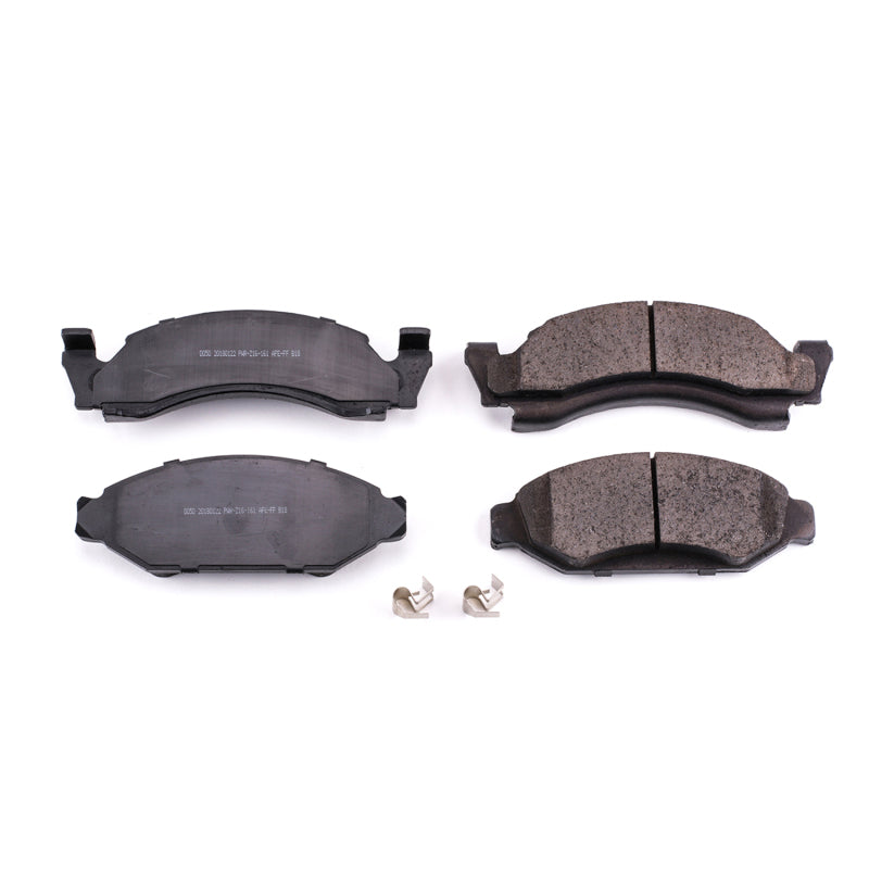 PowerStop Power Stop 1974 American Motors Ambassador Front Z17 Evo Ceramic Brake Pad w/Hardware