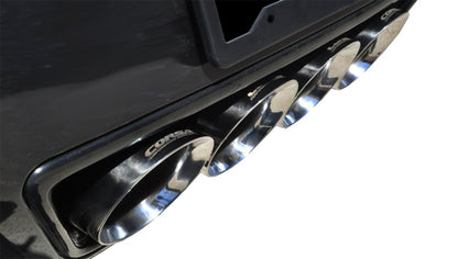 CORSA Performance Corsa 2017-2019 Corvette Z06 2.75in Axle Back Exhaust Polished Dual Rear Exit Quad 4.5in Tip (Sport)
