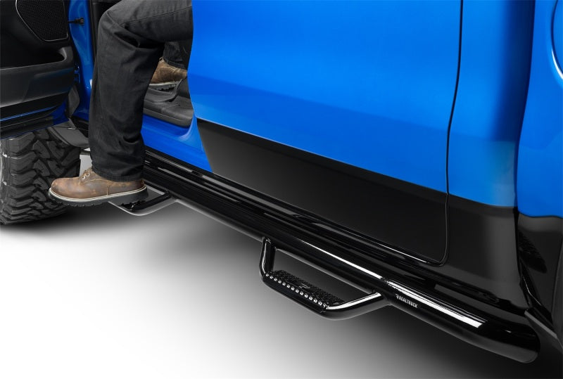 N-Fab Nerf Step 94-01 Dodge Ram 1500/2500/3500 Quad Cab 4 Door - Gloss Black - Cab Length - 3in