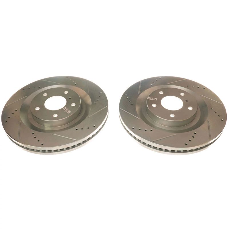 PowerStop Power Stop 19-20 Infiniti QX50 Front Evolution Drilled & Slotted Rotors - Pair