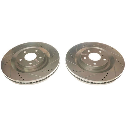 PowerStop Power Stop 19-20 Infiniti QX50 Front Evolution Drilled & Slotted Rotors - Pair