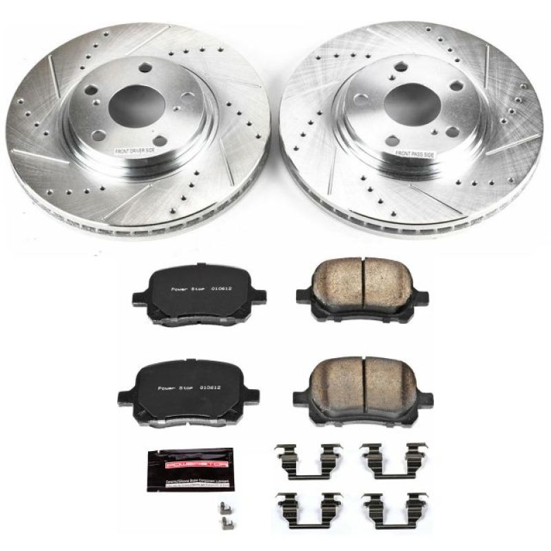 PowerStop Power Stop 99-01 Lexus RX300 Front Z23 Evolution Sport Brake Kit