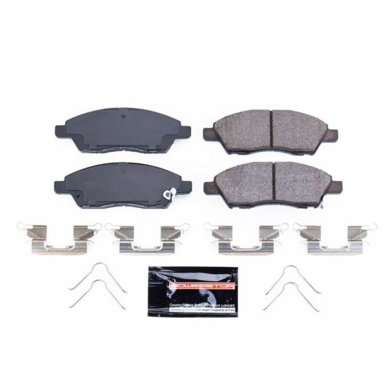 PowerStop Power Stop 15-16 Nissan Micra Front Z23 Evolution Sport Brake Pads w/Hardware