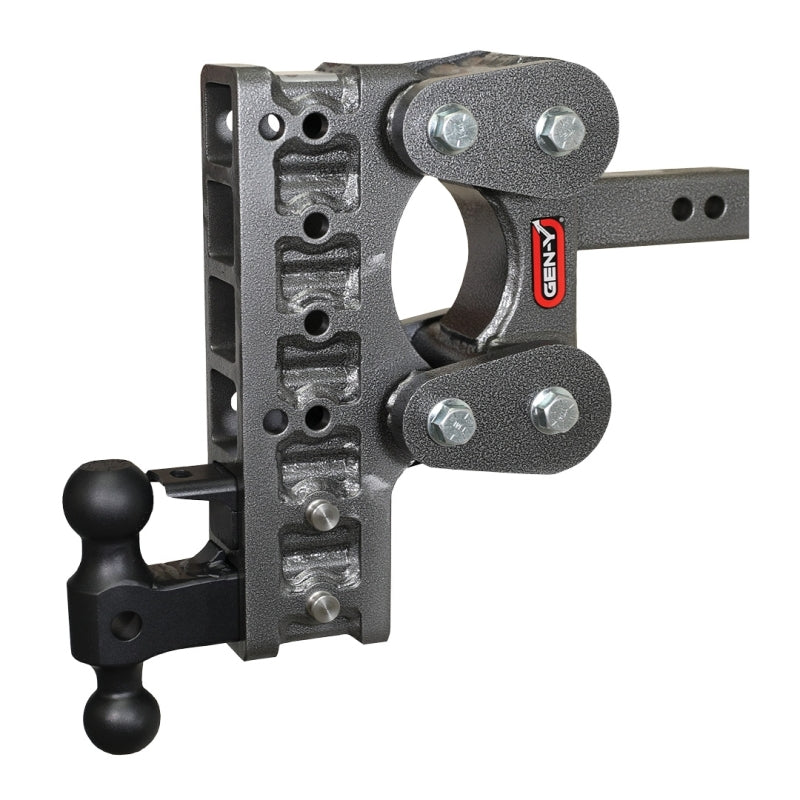 GEN-Y Hitch Gen-Y The Boss Torsion-Flex 3in Shank 12in Drop 21K Hitch w/GH-061 Dual-Ball/GH-062 Pintle Lock