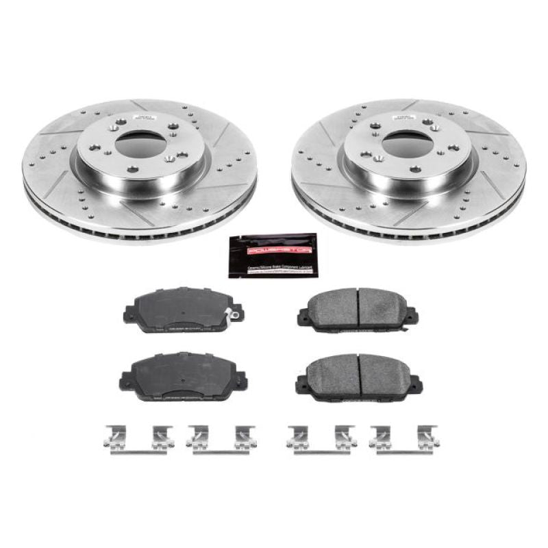 PowerStop Power Stop 13-17 Honda Accord Front Z23 Evolution Sport Brake Kit