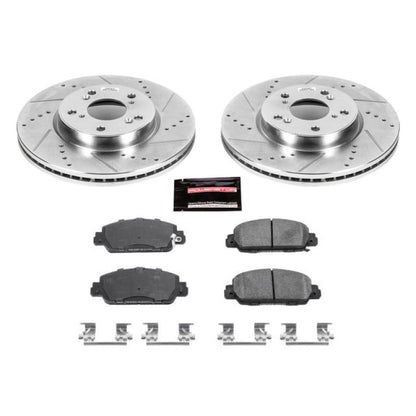 PowerStop Power Stop 13-17 Honda Accord Front Z23 Evolution Sport Brake Kit