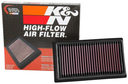 K&N Engineering K&N 2017 Subaru BRZ H4-2.0L F/I Replacement Drop In Air Filter