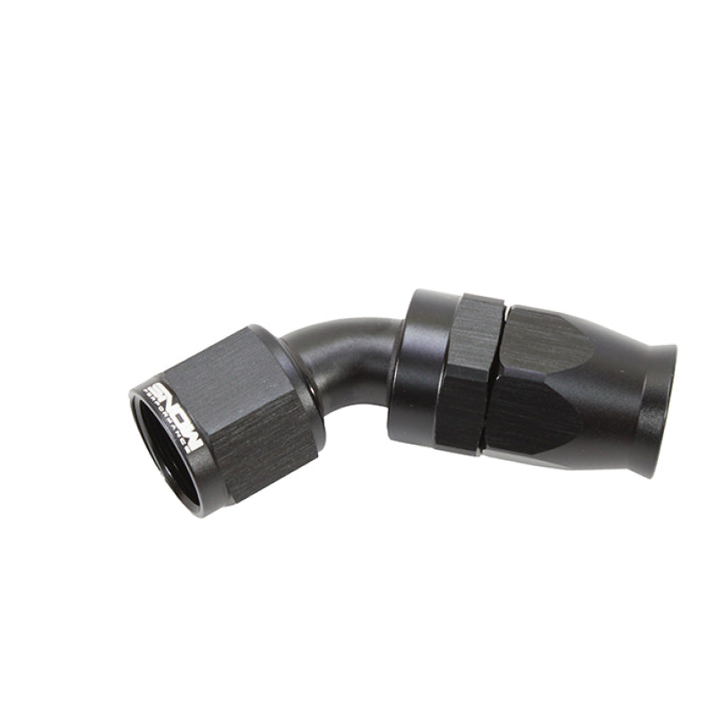 Snow Performance Snow -10AN 45 Degree PTFE Hose End (Black)