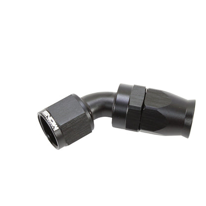 Snow Performance Snow -10AN 45 Degree PTFE Hose End (Black)