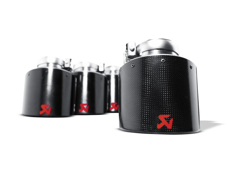 Akrapovic 08-25 Nissan GT-R Tail Pipe Set (Carbon 125 mm)