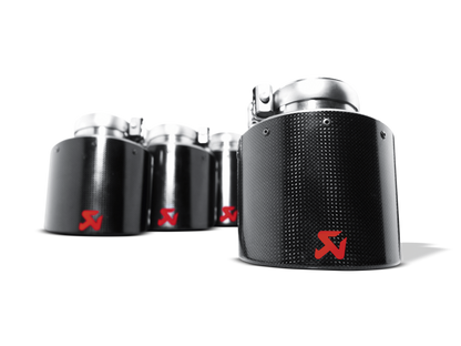 Akrapovic 08-25 Nissan GT-R Tail Pipe Set (Carbon 125 mm)