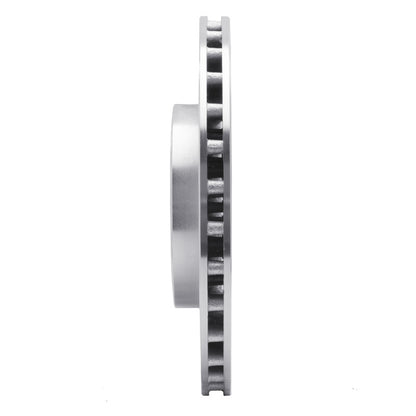 R1 Concepts R1 18-20 Land Rover Discovery Rear Left Drilled & Slotted Silver Brake Rotor