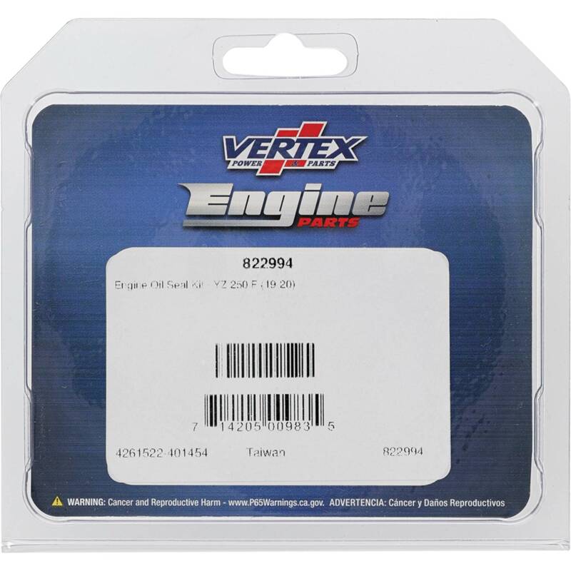 Vertex Pistons Vertex Gaskets 20-23 Yamaha WR250F Oil Seal Kit