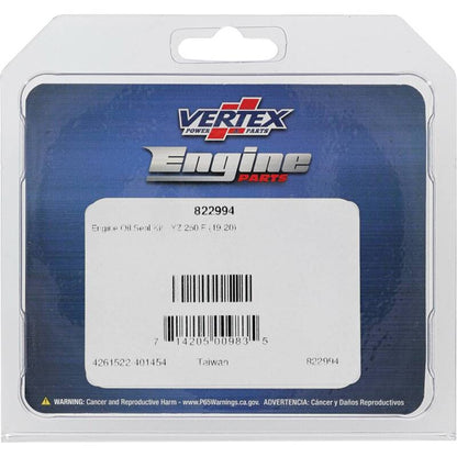 Vertex Pistons Vertex Gaskets 20-23 Yamaha WR250F Oil Seal Kit