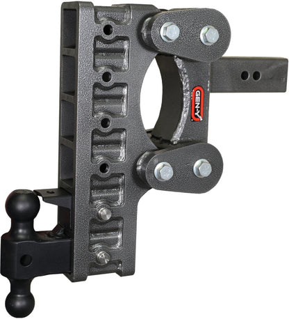 GEN-Y Hitch Gen-Y The Boss Torsion-Flex 2.5in Shank 12in Drop 21K Hitch w/GH-061 Dual-Ball/GH-062 Pintle Lock