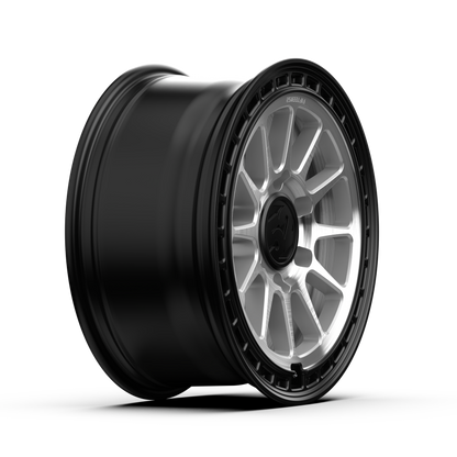 fifteen52 Range HD 17x8.5 5x127 0mm ET 71.5mm Center Bore Machined Clear/Gloss Black Wheel