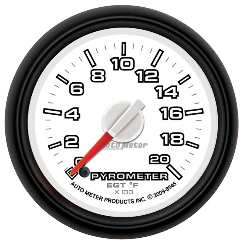 Autometer Factory Match 52.4mm Advanced Digital Stepper Motor 0-2000 Deg F Pyrometer