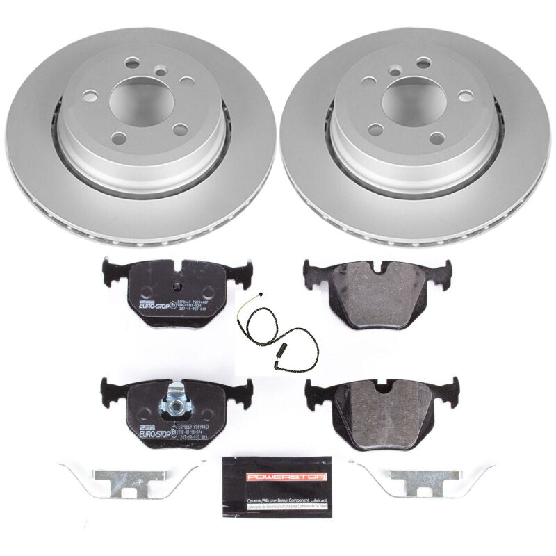 PowerStop Power Stop 04-10 BMW X3 Rear Euro-Stop Brake Kit