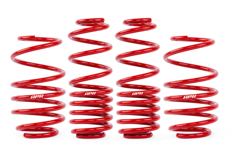 APR 15-21 Volkswagen Golf R/GTI (MK7/MK7.5) Roll-Control Lowering Springs - Red