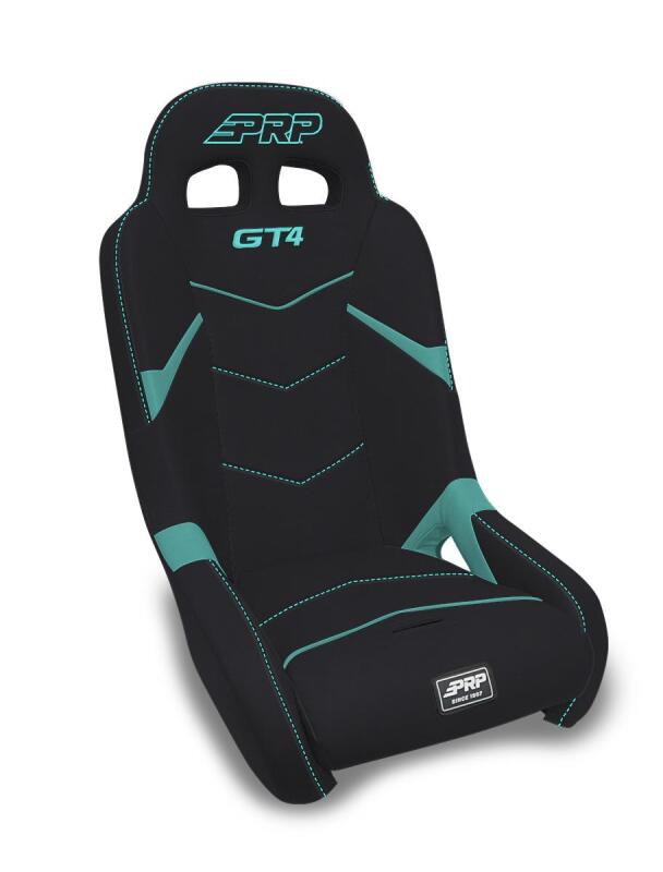 PRP Seats PRP Polaris RZR/Can-Am Maverick GT4 Suspension Seat - Black/Teal