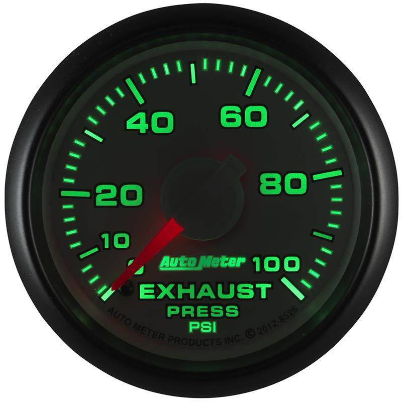 Autometer Factory Match 52.4mm Mechanical 0-100 PSI Exhaust (Drive) Pressure Gauge