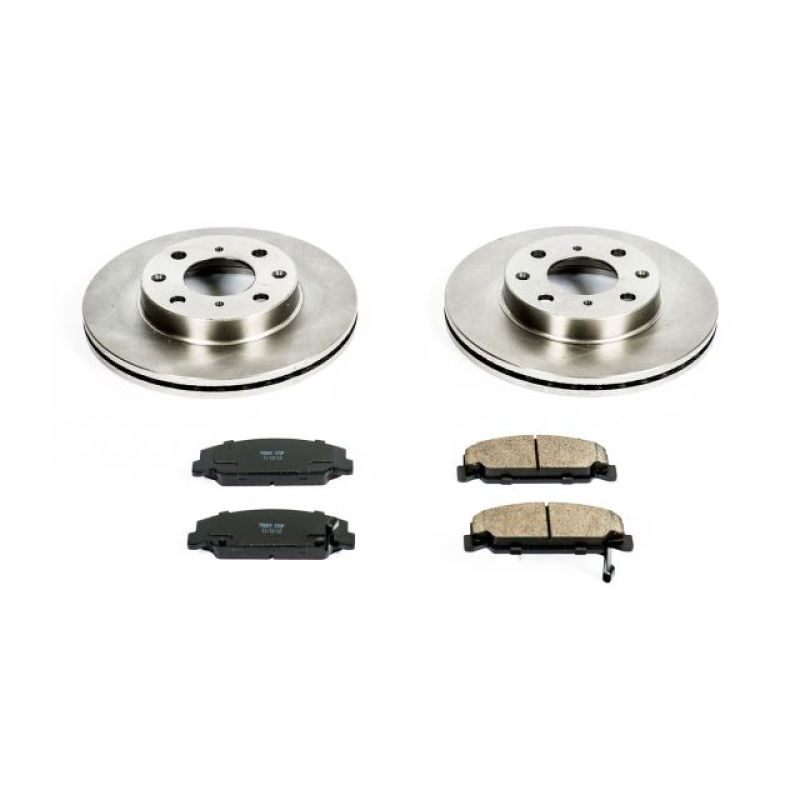 PowerStop Power Stop 90-00 Honda Civic Front Autospecialty Brake Kit